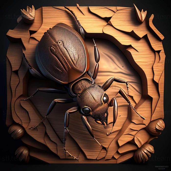 3D модель Pheidole calimana (STL)